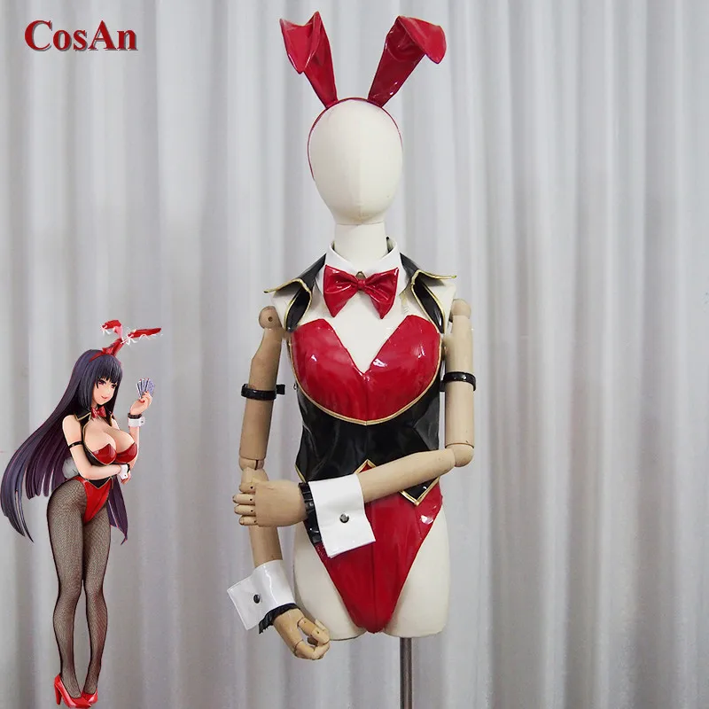 Горячий аниме Kakegurui Jabami Yumeko косплей костюм Милая Банни девушка Униформа мероприятия вечеринка