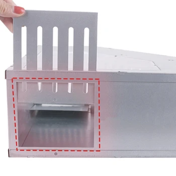 Automatic Continuous Mousetrap Reusable Large Double Door Mouse Trap Catcher Hig 72XF
Automatic Continuous Mousetrap Reusable Large Double Door Mouse Trap Catcher Hig 72XF