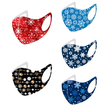 5pc Adult Christmas Mouth Mask for Protection Mask Washable Earloop Mask Breathable Protection Printing Face Mouth Mask #60
5pc Adult Christmas Mouth Mask for Protection Mask Washable Earloop Mask Breathable Protection Printing Face Mouth Mask #60