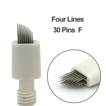 50 pcs Flat 14 Pins for Manual Fog Pen Double Star 14 Microblading Needles for Permanent Makeup Lamina Tebori Blade for Eyebrow
50 pcs Flat 14 Pins for Manual Fog Pen Double Star 14 Microblading Needles for Permanent Makeup Lamina Tebori Blade for Eyebrow