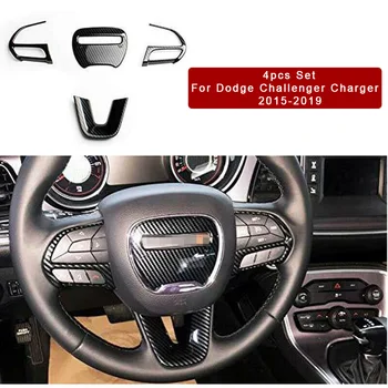 4x Car Steering Wheel Carbon Fiber Cover Trims For Dodge Challenger Charger 2015+ Cover Trims ABS Car Stickers
4x Car Steering Wheel Carbon Fiber Cover Trims For Dodge Challenger Charger 2015+ Cover Trims ABS Car Stickers