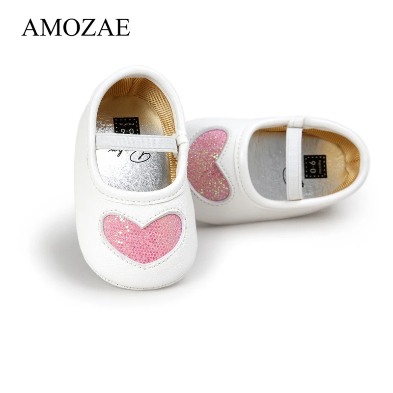 2019 Autumn Spring Fashion Baby Shoes New Lovely First Walker PU Soft Bottom Shining Sequin Love Baby Girl Princess Shoes 0-18M
2019 Autumn Spring Fashion Baby Shoes New Lovely First Walker PU Soft Bottom Shining Sequin Love Baby Girl Princess Shoes 0-18M