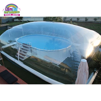 Customized Transparent Bubble Dome Tent , Inflatable Swimming Pool Cover For Winter
Customized Transparent Bubble Dome Tent , Inflatable Swimming Pool Cover For Winter
