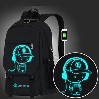 New School Bags for Boys Fashion Laptop Backpack with USB Charging Port Bookbag for College Student Rucksack Black Travel Bag
New School Bags for Boys Fashion Laptop Backpack with USB Charging Port Bookbag for College Student Rucksack Black Travel Bag