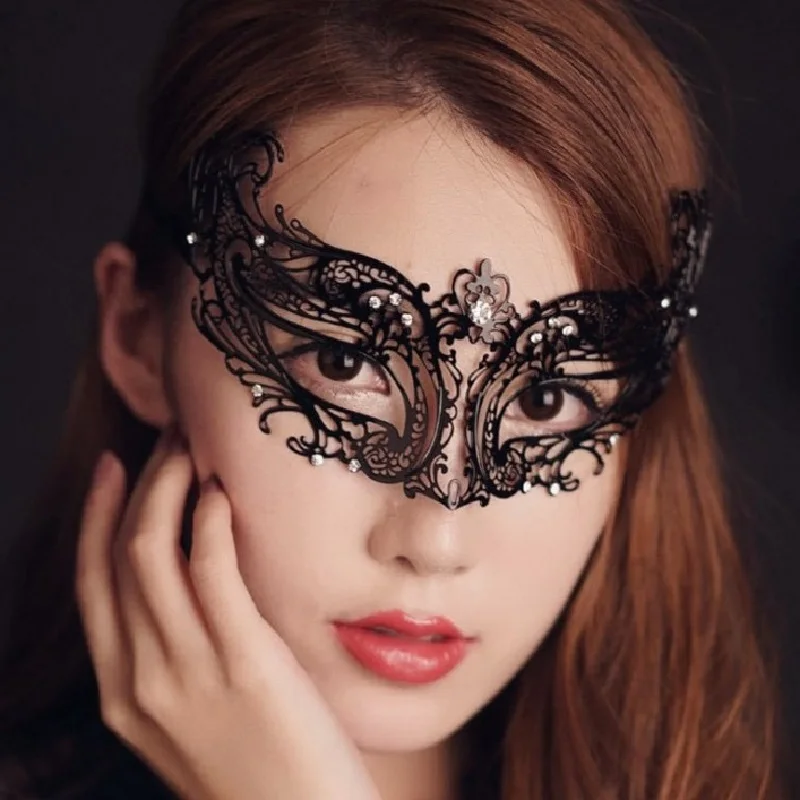 Premium Elegant Black Masquerade Mask Prom Party Princess Mask Sexy Diamond Venetian Mask Wedding Carnival Party Props
Premium Elegant Black Masquerade Mask Prom Party Princess Mask Sexy Diamond Venetian Mask Wedding Carnival Party Props