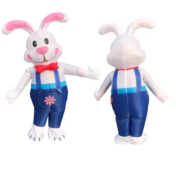Inflatable Rabbit Costume for Men Women Adults Cosplay Ester Bunny Costume Animal Mascot Party Purim Fancy Dress White Suits
Inflatable Rabbit Costume for Men Women Adults Cosplay Ester Bunny Costume Animal Mascot Party Purim Fancy Dress White Suits