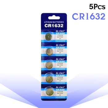 5pcs/pack CR1632 3V Cell Coin Lithium Battery LM1632 BR1632 ECR1632 KCR1632 KL1632 Button Battery For Electronic Games Computers
5pcs/pack CR1632 3V Cell Coin Lithium Battery LM1632 BR1632 ECR1632 KCR1632 KL1632 Button Battery For Electronic Games Computers