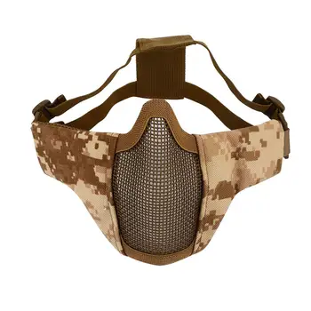 Steel Mask Half Face Mask Tactical Equipment Outdoor Sport Nose Bridge Protection 1000D Dustproof Mask Face Mask Breathing
Steel Mask Half Face Mask Tactical Equipment Outdoor Sport Nose Bridge Protection 1000D Dustproof Mask Face Mask Breathing