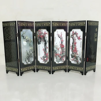 6 Panel Spring Bamboo Screen 48x24x0.6cm Home Room Divider Office Wood Folding Partition Business Screens
6 Panel Spring Bamboo Screen 48x24x0.6cm Home Room Divider Office Wood Folding Partition Business Screens
