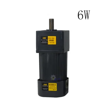 6W AC geared motor 220V/380V high torque can be reversed (fixed speed motor) 
6W AC geared motor 220V/380V high torque can be reversed (fixed speed motor)