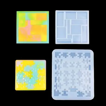 3D Tangram Puzzle Resin Mold Geometric Building Blocks Pendant Casting Silicone Mold Puzzle Game Jewelry Making Craft Mold Tools
3D Tangram Puzzle Resin Mold Geometric Building Blocks Pendant Casting Silicone Mold Puzzle Game Jewelry Making Craft Mold Tools