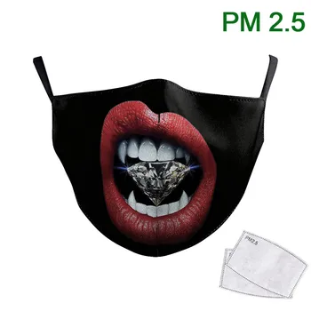 Fashion 3D Print Face Mask Washable Fabric Masks Reusable Mouth-Muffle Outdoor PM2.5 Protective Dust Masks Black
Fashion 3D Print Face Mask Washable Fabric Masks Reusable Mouth-Muffle Outdoor PM2.5 Protective Dust Masks Black