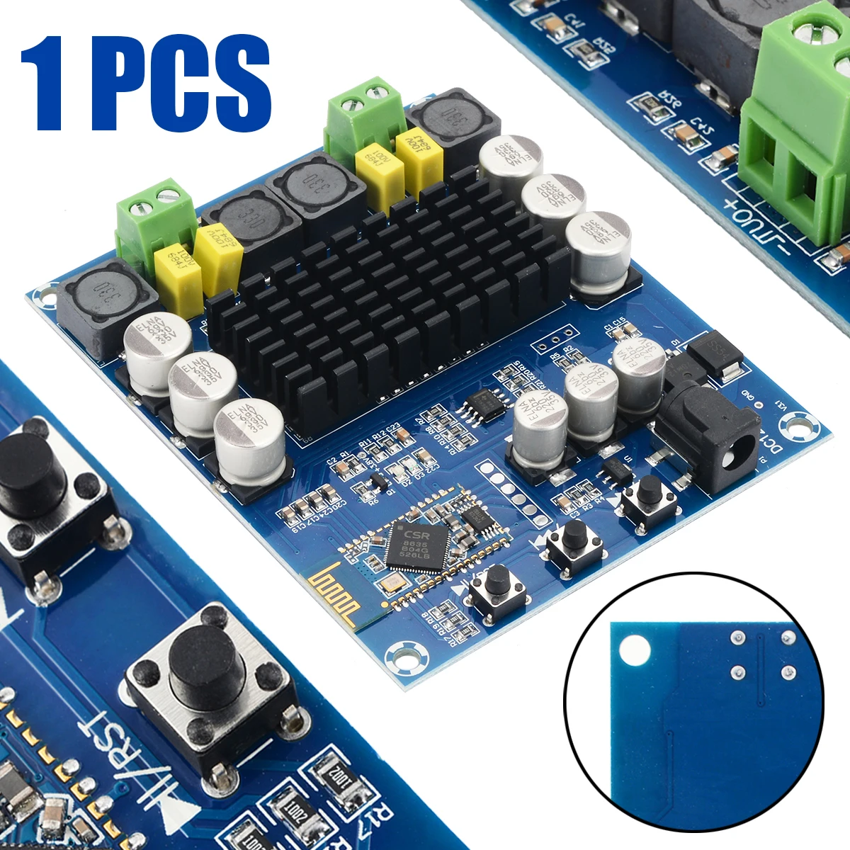 Mayitr TPA3116D2 Amplifier Board Dual Track Wireless Bluetooth 4.0 Audio Receiver Digital Amplifier Module For Speaker 120W+120W
Mayitr TPA3116D2 Amplifier Board Dual Track Wireless Bluetooth 4.0 Audio Receiver Digital Amplifier Module For Speaker 120W+120W