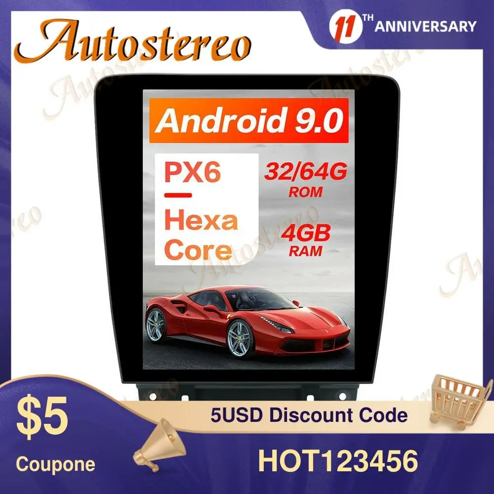 Автомобильный GPS-навигатор в стиле Tesla, 4G, SIM, Android 9,0, 64, для Ford Mustang GT 2010-2014, стерео, головное устройство, мультимедийный плеер, автомобильное радио
Автомобильный GPS-навигатор в стиле Tesla, 4G, SIM, Android 9,0, 64, для Ford Mustang GT 2010-2014, стерео, головное устройство, мультимедийный плеер, автомобильное радио