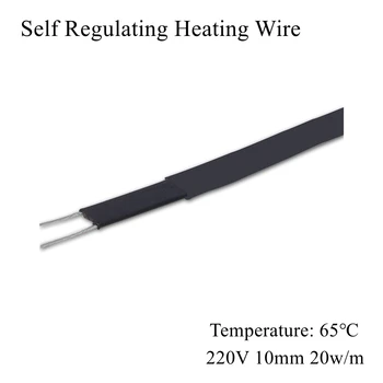 220V 10mm 20w/m Self Regulating Heating Wire Copper Heated Electric Cable Heat Line For Freeze Water Pipe Frost Roof Snow Sewer 
220V 10mm 20w/m Self Regulating Heating Wire Copper Heated Electric Cable Heat Line For Freeze Water Pipe Frost Roof Snow Sewer