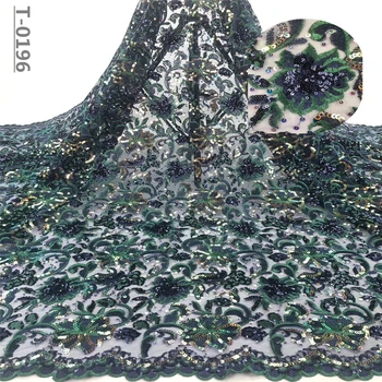 African Sequins Lace Fabric 2019 High Quality Lace French Tulle Lace Material Colorful Nigerian Lace Fabrics For Wedding 
African Sequins Lace Fabric 2019 High Quality Lace French Tulle Lace Material Colorful Nigerian Lace Fabrics For Wedding