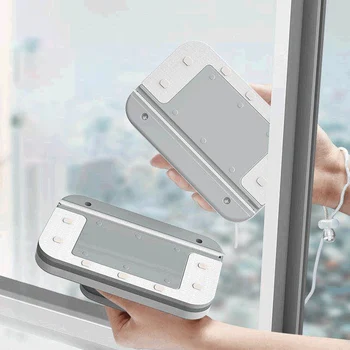 Magnetic Glass Wipe Brush Household Cleaning Tool For Washing Windows High-rise Window Wiper Double Sided Cleaner Brush
Magnetic Glass Wipe Brush Household Cleaning Tool For Washing Windows High-rise Window Wiper Double Sided Cleaner Brush