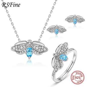 925 sterling silver firefly necklace natural Swiss blue Topal style for mother women Fine Jewelry famous brand wholesale
925 sterling silver firefly necklace natural Swiss blue Topal style for mother women Fine Jewelry famous brand wholesale