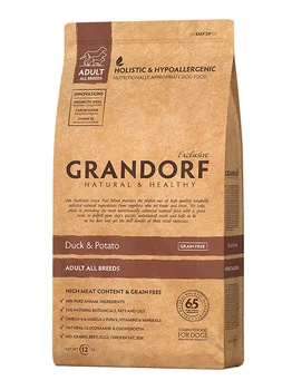 GRANDORF GRANDORF ADULT ALL BREEDS DUCK & POTATO for adult dogs of all breeds bezzernovoy with duck and potatoes
GRANDORF GRANDORF ADULT ALL BREEDS DUCK & POTATO for adult dogs of all breeds bezzernovoy with duck and potatoes