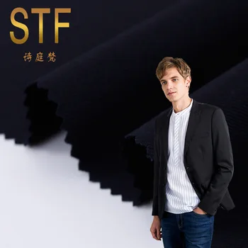 Factory Direct Autumn and Winter Fashion Business Men's Suit Fabric Worsted Wool Fabric Customizable Stf2216
Factory Direct Autumn and Winter Fashion Business Men's Suit Fabric Worsted Wool Fabric Customizable Stf2216