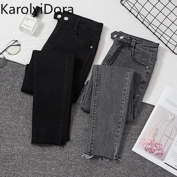 Big code Women's jeans 2020 new summer Korean version of the high-waisted Slim was tall versatile tight pencil nine-point pants
Big code Women's jeans 2020 new summer Korean version of the high-waisted Slim was tall versatile tight pencil nine-point pants