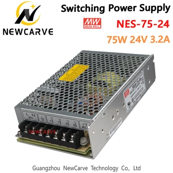 Meanwell MW NES-75-24 24V 3.2A 75W Switching Power Supply For AWC708C Laser Controller XC608/609 Offline Control System NEWCARVE
Meanwell MW NES-75-24 24V 3.2A 75W Switching Power Supply For AWC708C Laser Controller XC608/609 Offline Control System NEWCARVE