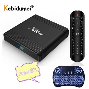 X96 Air Amlogic S905X3 Android TV Box 2.4G 5G Wifi Android 9.0 Smart TV Box 4K Android Box 4GB 64GB With i8 Keyboard Backlit
X96 Air Amlogic S905X3 Android TV Box 2.4G 5G Wifi Android 9.0 Smart TV Box 4K Android Box 4GB 64GB With i8 Keyboard Backlit