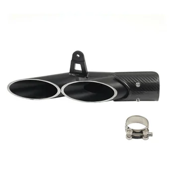 51mm/2in Universal Dual Outlet Exhaust Muffler Tail Pipe Slip For Suzuki GSXR600 GSXR750 For Most Motorcycles/dirt Bike/scooter
51mm/2in Universal Dual Outlet Exhaust Muffler Tail Pipe Slip For Suzuki GSXR600 GSXR750 For Most Motorcycles/dirt Bike/scooter