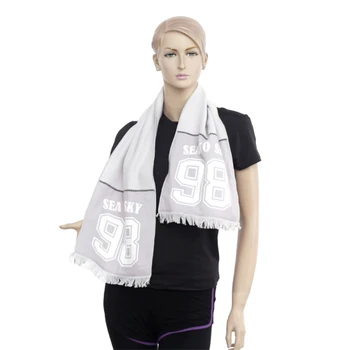 Factory Direct Sales Cotton Printed Sports Towel 27*110cm Running Sweat Towels Customizable Logo
Factory Direct Sales Cotton Printed Sports Towel 27*110cm Running Sweat Towels Customizable Logo