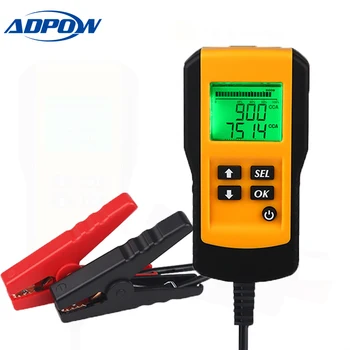 12V Car Battery Tester Vehicle LCD Digital Battery Test Analyzer Auto System Analyzer Voltage ohm CCA Test Detector
12V Car Battery Tester Vehicle LCD Digital Battery Test Analyzer Auto System Analyzer Voltage ohm CCA Test Detector