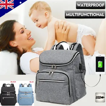 Mummy bag USB Diaper Bag Baby Care Large Capacity Mom Backpack Mummy Maternity Wet Bag Waterproof Baby Pregnant Bag
Mummy bag USB Diaper Bag Baby Care Large Capacity Mom Backpack Mummy Maternity Wet Bag Waterproof Baby Pregnant Bag