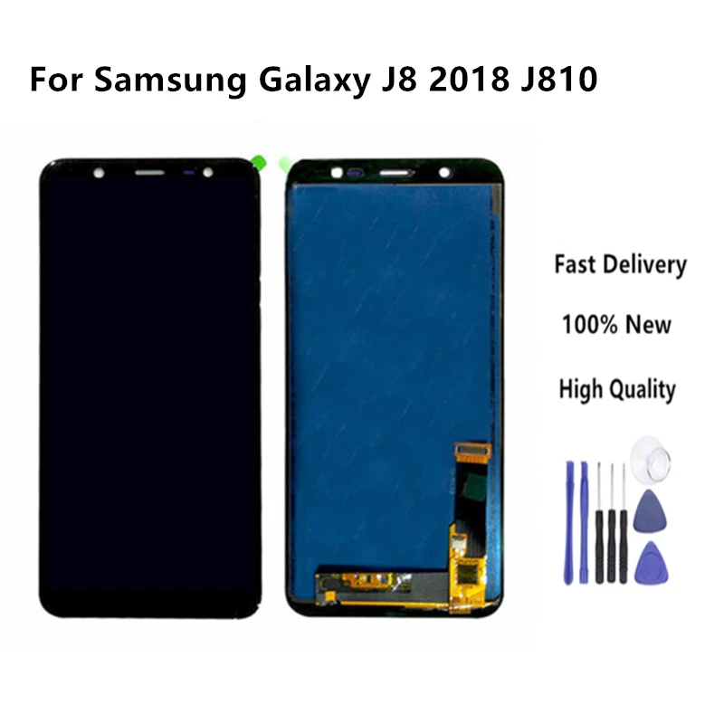 For Samsung Galaxy J8 2018 J810 SM-J810 LCD Display Touch Screen Digitizer Assembly TFT +Tools
For Samsung Galaxy J8 2018 J810 SM-J810 LCD Display Touch Screen Digitizer Assembly TFT +Tools