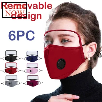 6 Pc Removable Eyes Shield Cotton Outdoor Breathing Valve Face Mask Face Mask Fashion Mondkapjes Wasbaar Masque De Protection
6 Pc Removable Eyes Shield Cotton Outdoor Breathing Valve Face Mask Face Mask Fashion Mondkapjes Wasbaar Masque De Protection