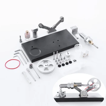 Stirling engine model assembled DIY power generation LED light science puzzle children's toy gift
Stirling engine model assembled DIY power generation LED light science puzzle children's toy gift