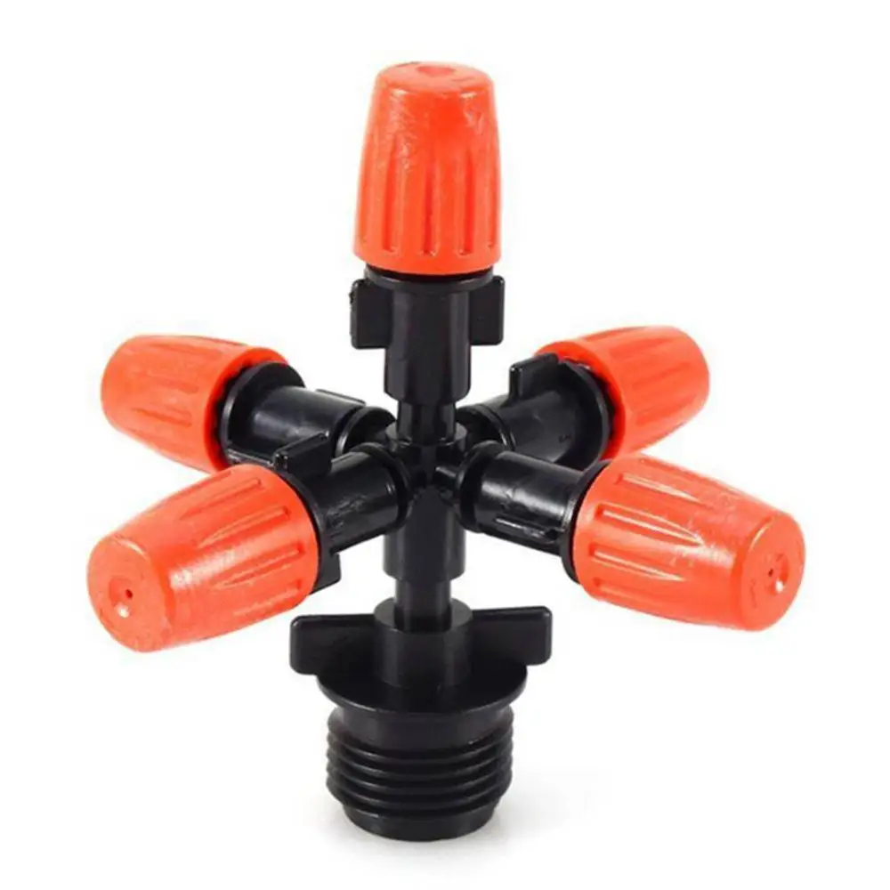 5-head Nozzle Spray Anti Drip Misting Nozzle Cross Atomizing Nozzle fog Water Spray for Spray Garden Lawn Irrigation
5-head Nozzle Spray Anti Drip Misting Nozzle Cross Atomizing Nozzle fog Water Spray for Spray Garden Lawn Irrigation