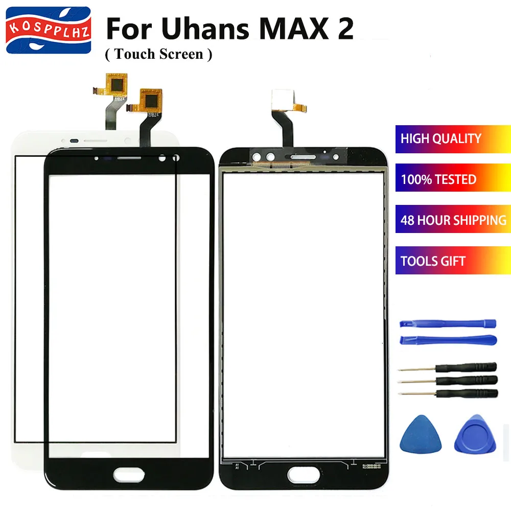 KOSPPLHZ мобильный сенсорный экран стекло для Uhans MAX 2 MAX2 дигитайзер сенсор передняя