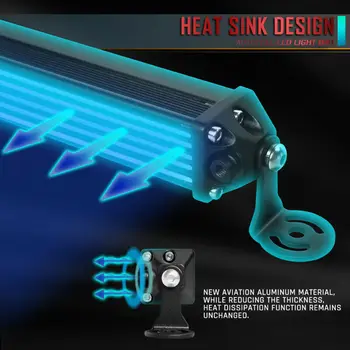 SUV Work Light Bar Flood 10-30V DC 6000K 26 LED Ultra-thin Accessories
SUV Work Light Bar Flood 10-30V DC 6000K 26 LED Ultra-thin Accessories