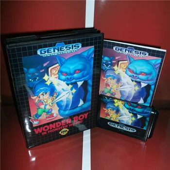 Wonder Boy US Cover with Box and Manual For Sega Megadrive Genesis Video Game Console 16 bit MD card
Wonder Boy US Cover with Box and Manual For Sega Megadrive Genesis Video Game Console 16 bit MD card