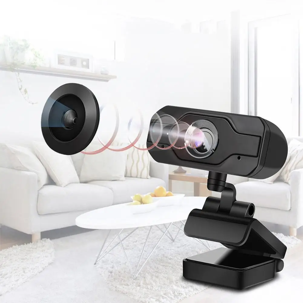 BEESCLOVER for Desktop Laptop webcam HD 1920*1080 Webcam Noise Cancelling Microphone Mini Computer Camera r60 | Компьютеры и офис