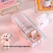 Power Cord Data Cable Storage Box Office Desktop U Disk Charging Cable Cosmetic Transparent Desktop Sub-grid Line Storage Box
Power Cord Data Cable Storage Box Office Desktop U Disk Charging Cable Cosmetic Transparent Desktop Sub-grid Line Storage Box