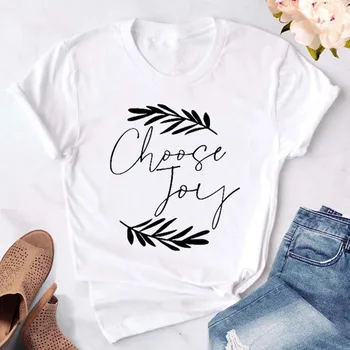 t shirt For Women Choose Joy Printed Casual Short Sleeve tshirts Hipster Tops Tee Female Clothes Streetwear
t shirt For Women Choose Joy Printed Casual Short Sleeve tshirts Hipster Tops Tee Female Clothes Streetwear