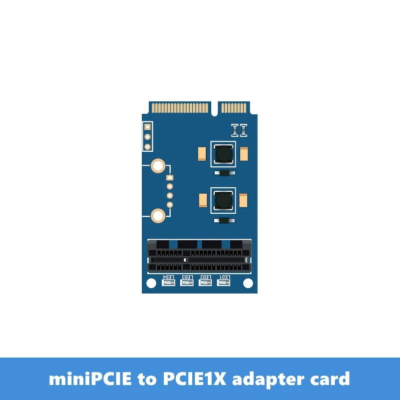 miniPCIE to PCIE1X adapter card minipci-e turntable machine pcie interface adapter board
miniPCIE to PCIE1X adapter card minipci-e turntable machine pcie interface adapter board