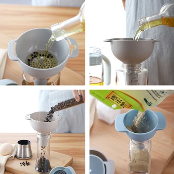 4 IN 1 Multi-function Funnel Set Filter Oil Can Household Oil Hopper Sub-packaging Plastic Funnel Kitchen Tools
4 IN 1 Multi-function Funnel Set Filter Oil Can Household Oil Hopper Sub-packaging Plastic Funnel Kitchen Tools