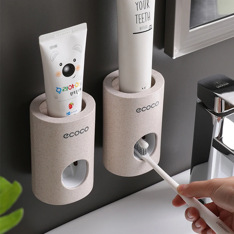 CYAN PEAK Automatic Toothpaste Dispenser Bathroom Accessories Set Toothpaste Squeezer Wall Mounted Stand Toothpaste Holder Rack
CYAN PEAK Automatic Toothpaste Dispenser Bathroom Accessories Set Toothpaste Squeezer Wall Mounted Stand Toothpaste Holder Rack