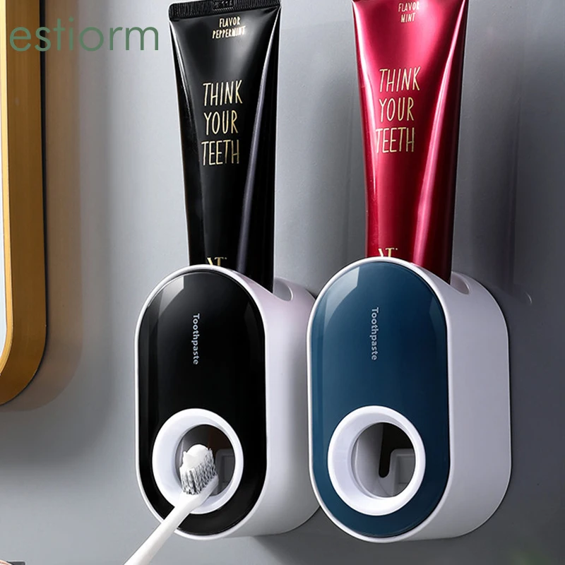 Automatic Toothpaste Dispenser,Wall Mounted Toothpaste Squeezer for kids Adult,Dustproof Toothpaste Holder,bathroom Accessories
Automatic Toothpaste Dispenser,Wall Mounted Toothpaste Squeezer for kids Adult,Dustproof Toothpaste Holder,bathroom Accessories