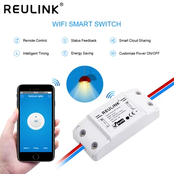 CHIPAL 10PCS DIY Smart Wifi Switch Wireless Remote Domotica Light Smart Home Automation Relay Module Controller Work with Alexa
CHIPAL 10PCS DIY Smart Wifi Switch Wireless Remote Domotica Light Smart Home Automation Relay Module Controller Work with Alexa