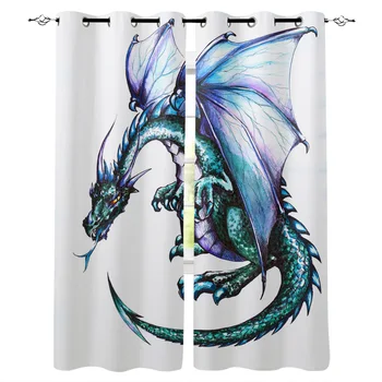 Dragon Medieval White Curtains for Living Room Children Bedroom Decoration Home and Kitchen Products Windows Drapes
Dragon Medieval White Curtains for Living Room Children Bedroom Decoration Home and Kitchen Products Windows Drapes