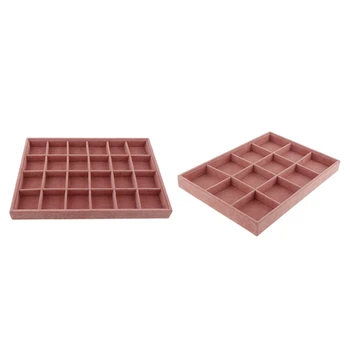 2x Pink Velvet Jewelry Ring Display Organizer Case Tray Holder Necklace Earrings Bangle Storage Box Showcase Jewelry Stand Holde
2x Pink Velvet Jewelry Ring Display Organizer Case Tray Holder Necklace Earrings Bangle Storage Box Showcase Jewelry Stand Holde