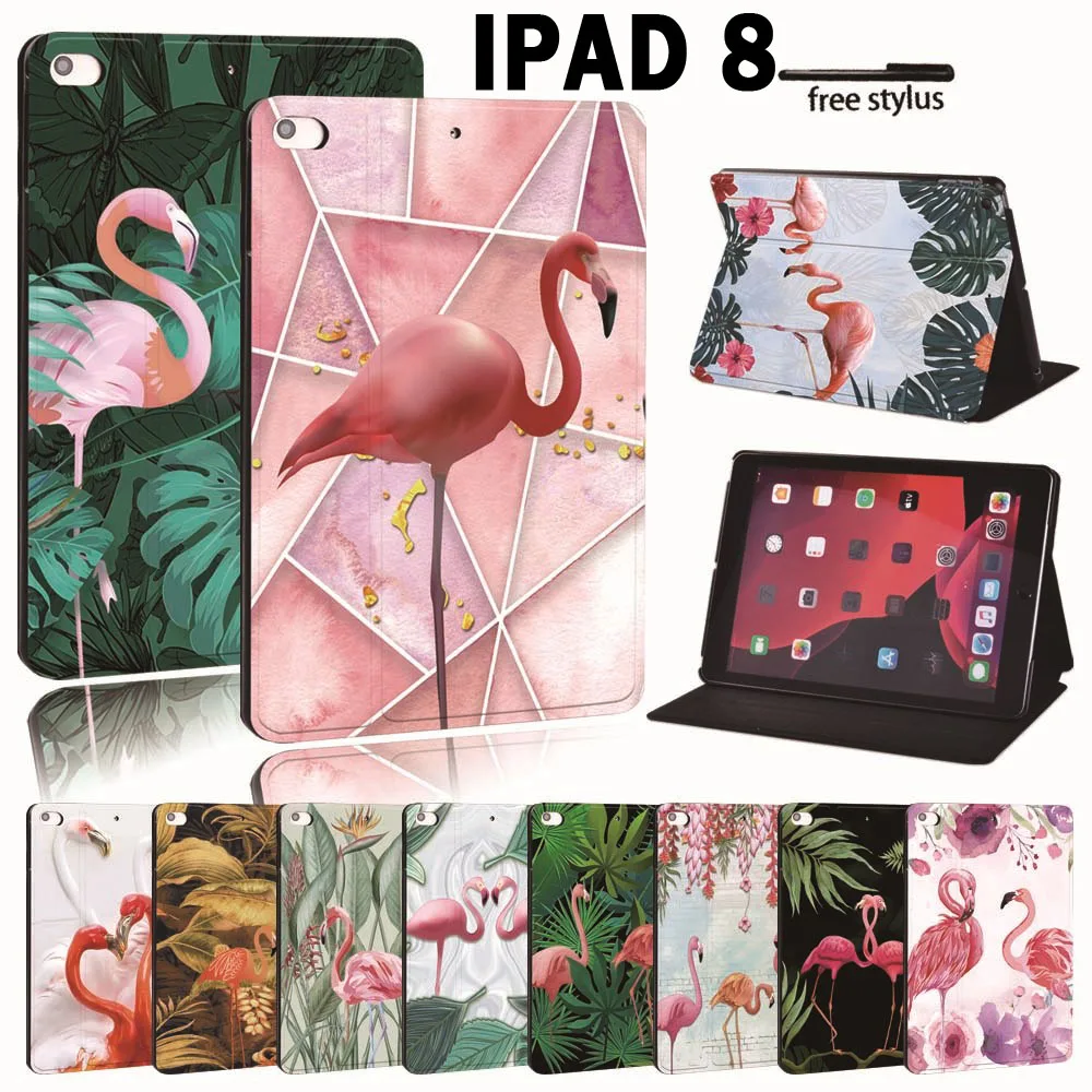 For Apple iPad 8 10.2" 2020 (8th 8 Generation) PU Printed Leather Tablet Stand Folio Cover-Ultra-thin flamingo tablet Stand Case
For Apple iPad 8 10.2" 2020 (8th 8 Generation) PU Printed Leather Tablet Stand Folio Cover-Ultra-thin flamingo tablet Stand Case