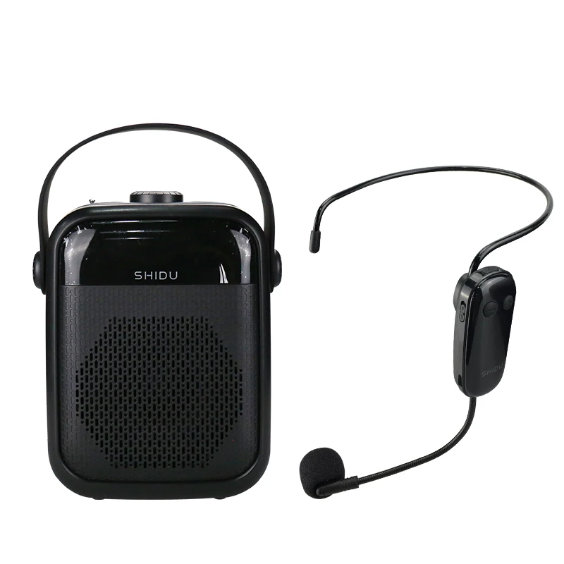 SHIDU H6 25W Voice Amplifier Portable Audio Bluetooth Speaker With TWS FM TF Card USB Flash Recording UHF Wireless Microphone
SHIDU H6 25W Voice Amplifier Portable Audio Bluetooth Speaker With TWS FM TF Card USB Flash Recording UHF Wireless Microphone